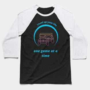 Level up style by gaming Baseball T-Shirt